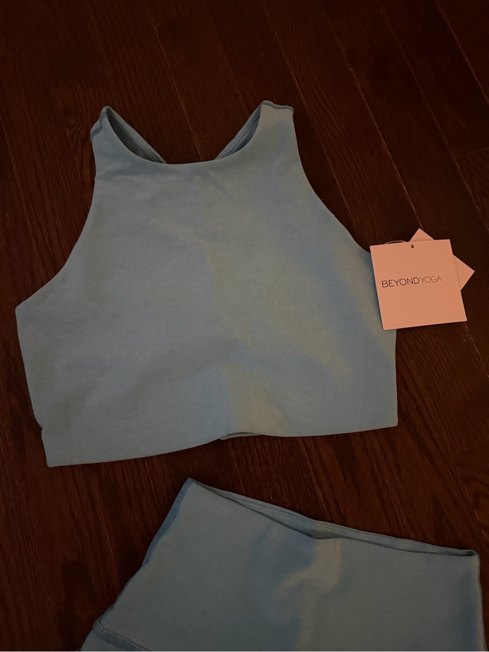 Beyond Yoga Spacedye Refocus Bra and Out of Pocket High Waisted Midi Legging NWT